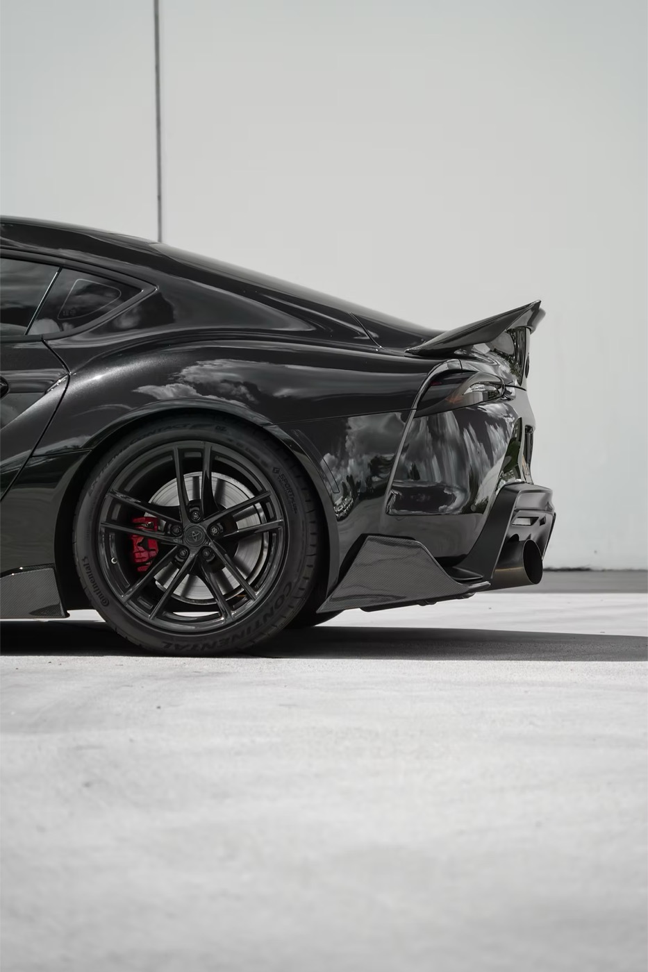 Carbon Fiber Supra Rear Spats