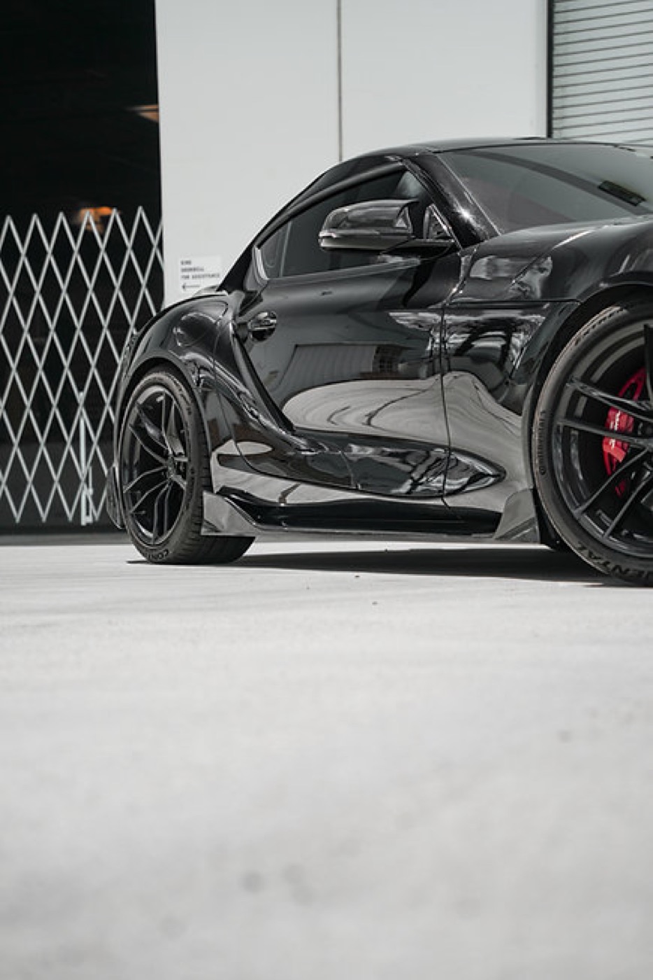 AG Style Carbon Fiber Supra Side Skirts